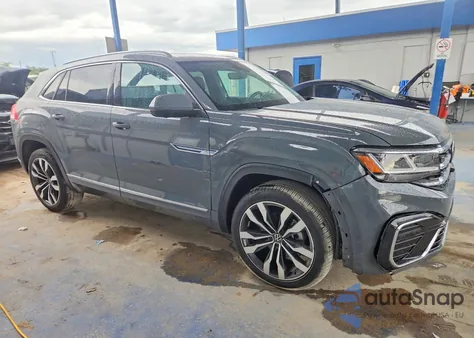 2023 Volkswagen Atlas Cross Sport Sel Premium R-Line из США, поврежденный, VIN 1V2FE2CAXPC228204